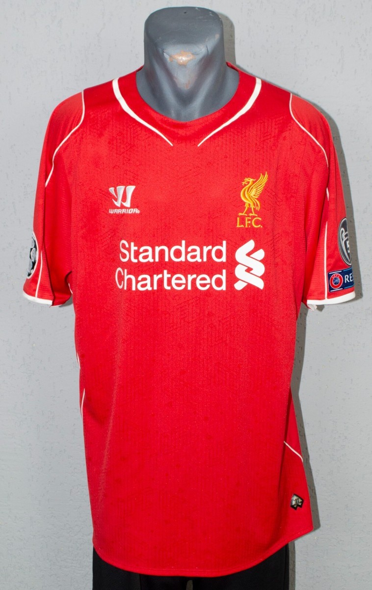Liverpool Gerrard Jersey 2014/2015 UEFA Champions League Football