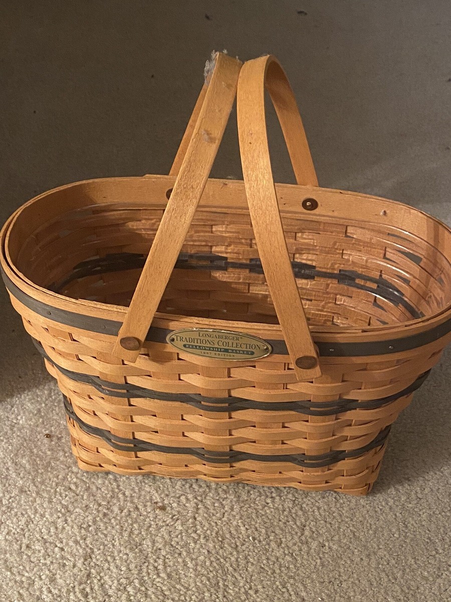 ロンガバーガー バスケット 大きめサイズ ピクニック ケーキ