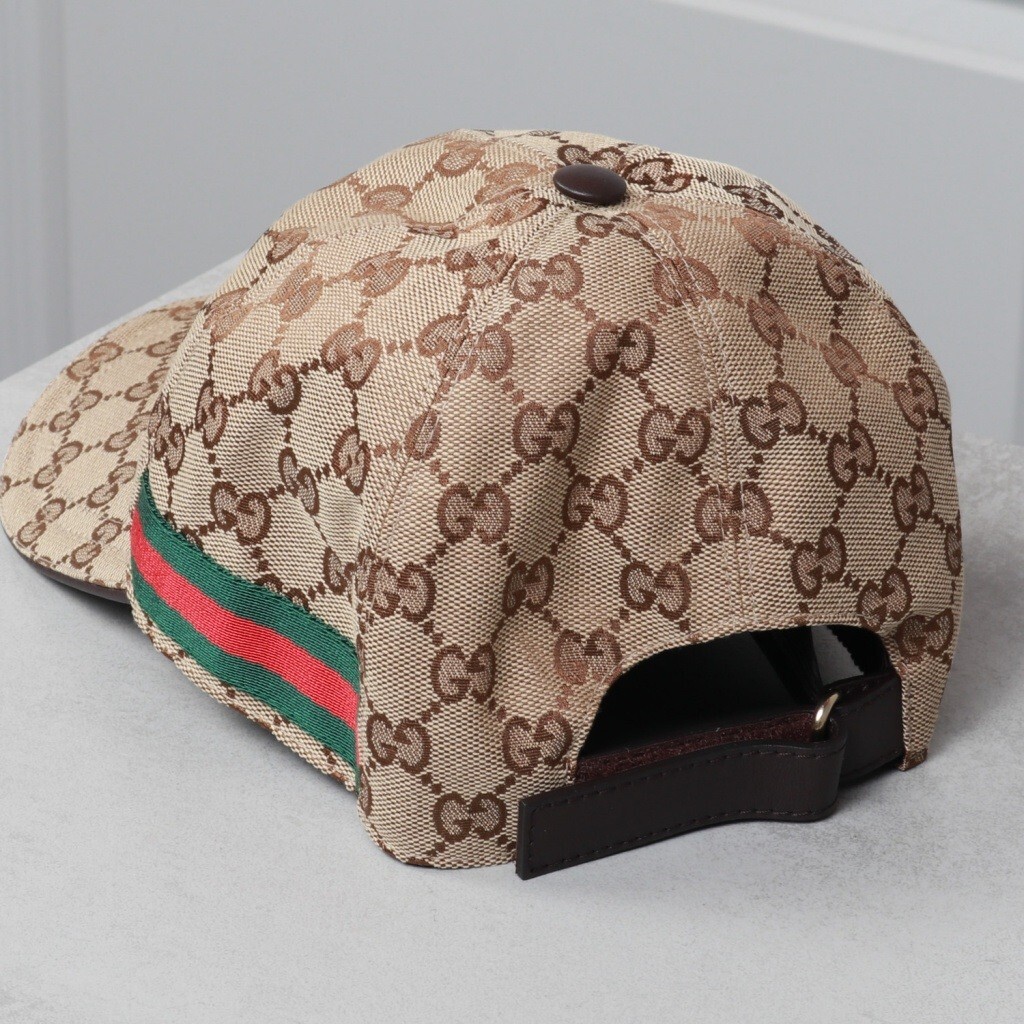 Gucci Monogram Baseball Cap Size M Adjustable US Canvas | eBay