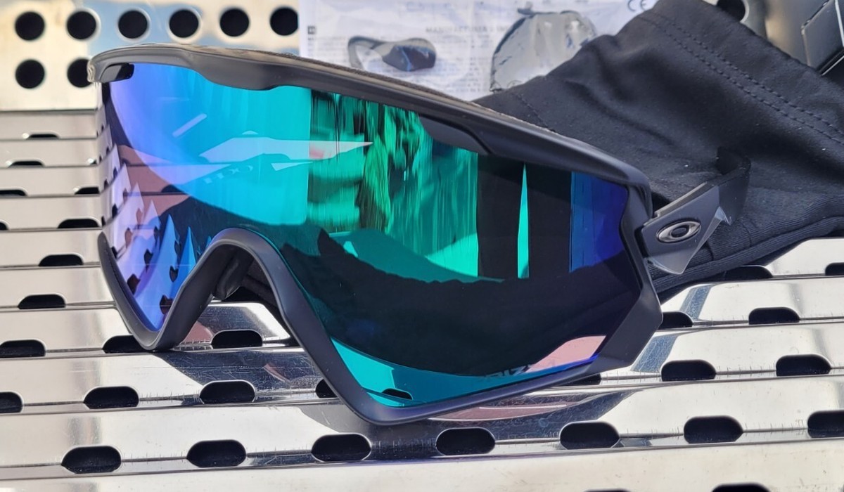 New Oakley WIND JACKET 2.0 9418-2845 Sunglasses. Matte Black w