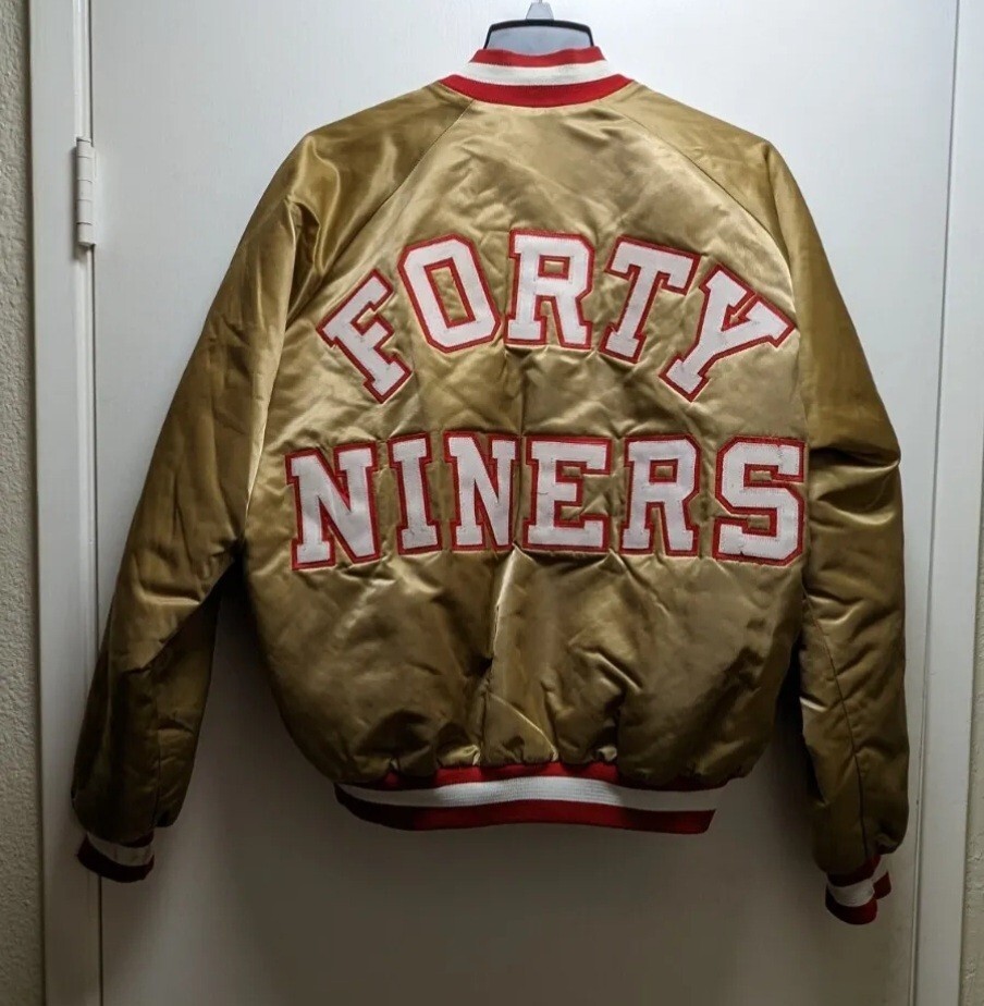 🔥🚨Vintage Chalk Line San Francisco 49ers Starter Style Spellout