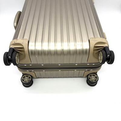 Rimowa Topas Titanium Gold 4-wheels Carry Case Suitcase 923.53 | eBay