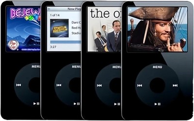 Apple iPod Classic 5th 5.5 Gen Black&White Wolfson DAC 60GB 80GB