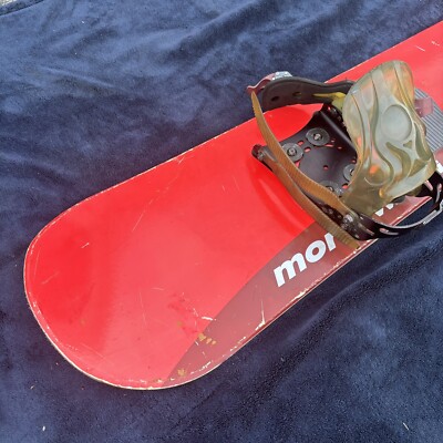 Morrow Slick frty 6 Snowboard - Slick 46 Red Top White Bottom W