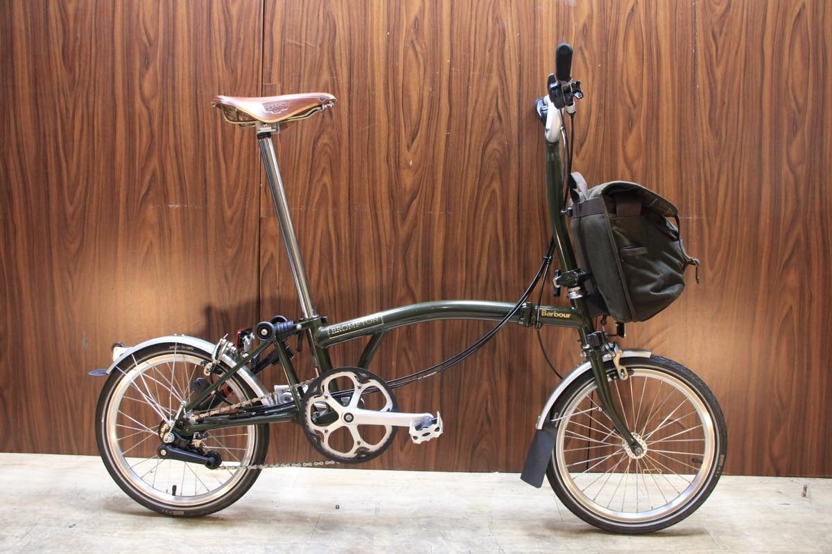 Barbour Brompton M6L 16in Folding Bike 2017 Barbour Edition | eBay