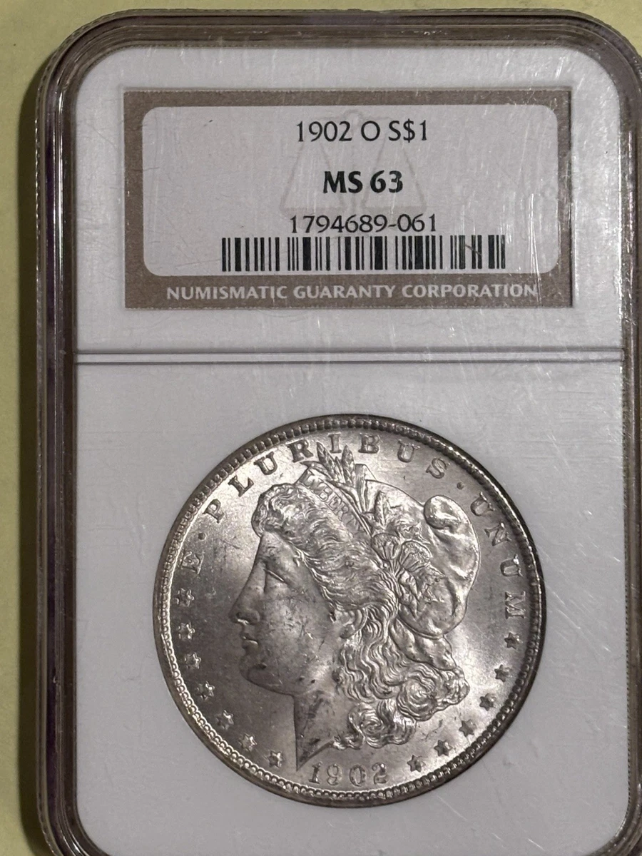 1902 モルガンMorgan Silver Dollar MS63 銀貨130 1902 モルガンMorgan