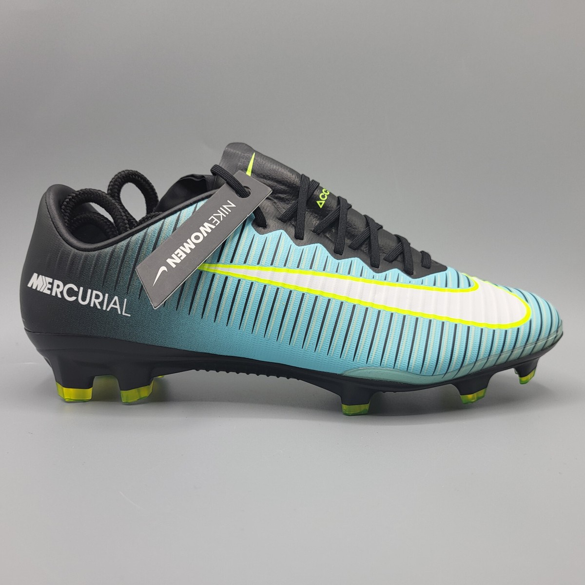 Nike Mercurial Vapor 11 XI FG Blue Soccer Cleats Women's Size 8