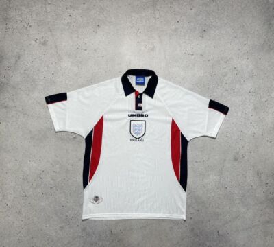 Vintage 90s Football Jersey Umbro England Team 1997/1998 Y2K | eBay