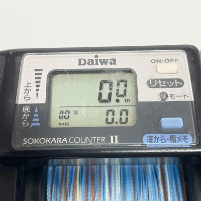 Daiwa TANASENSOR X600 Boat Fishing Manual Reel Counter Function