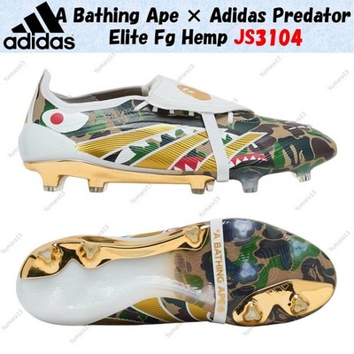 A Bathing Ape × Adidas Predator Elite Fg Hemp JS3104 Men's Size | eBay
