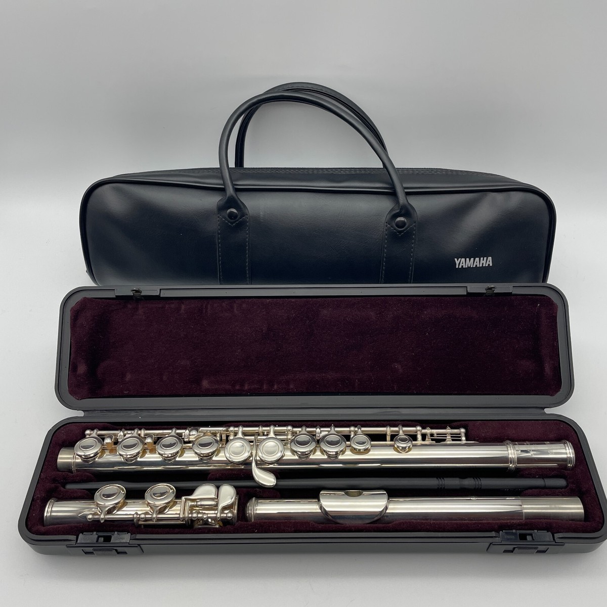 フルート YAMAHA YFL-221 ハードケース付 1887 タンポ劣化なし