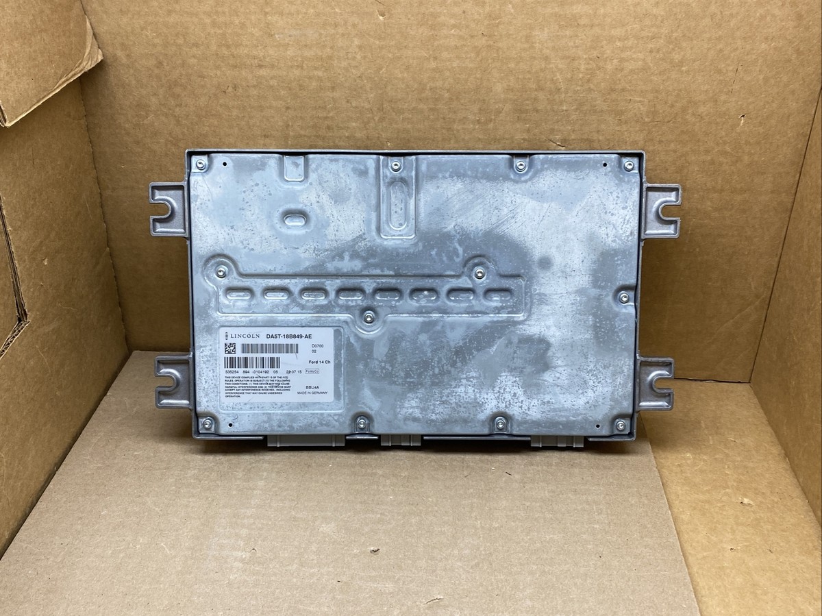 2013-2016 Lincoln MKS Radio Amp Amplifier Audio Stereo DA5T-18B849