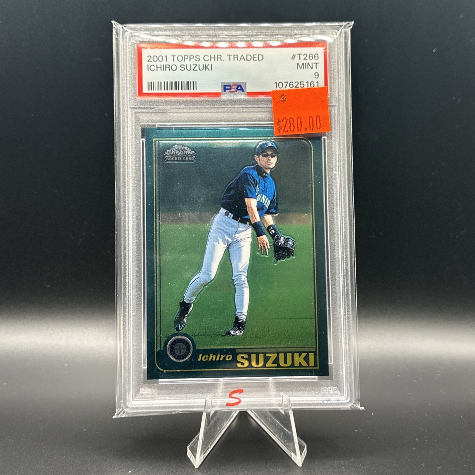 2001 Topps Traded Chrome イチロー/プーホールズ RC Albert Pujols