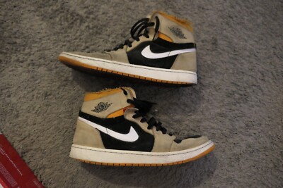 Nike Air Jordan 1 Zoom Air CMFT AJ1 Pumpkin Spice Suede Men Casual