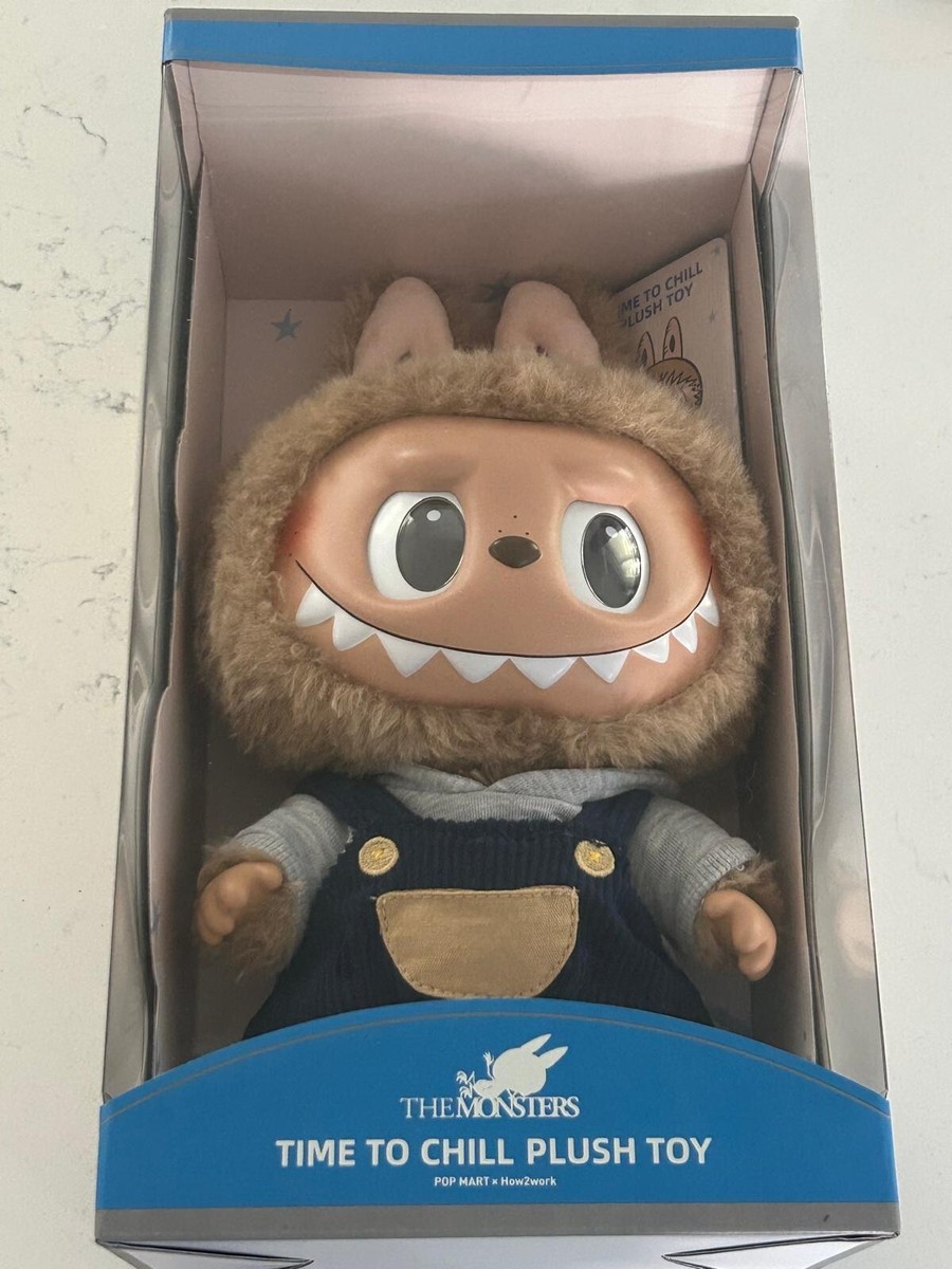 POPMART LABUBU Time to Chill-Vinyl Plush 14.5
