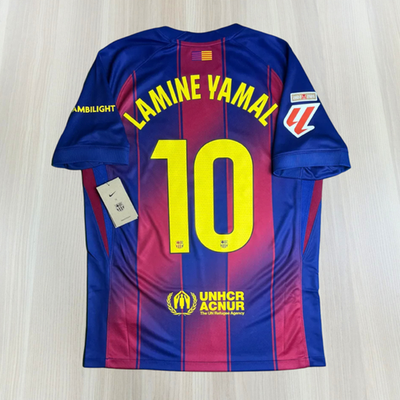 Nike FC Barcelona Home 25/26 Lamine Yamal #10 Jersey (US L Size