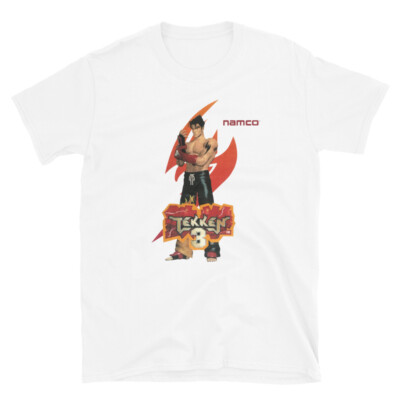 Tekken 3 Namco Arcade Video Game Promo Throwback T-Shirt | eBay
