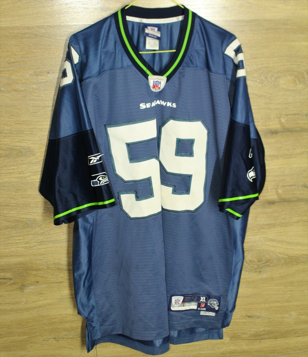 NFL SEATTLE SEAHAWKS AMERICAN FOOTBALL JERSEY REEBOK #59 PETERSON