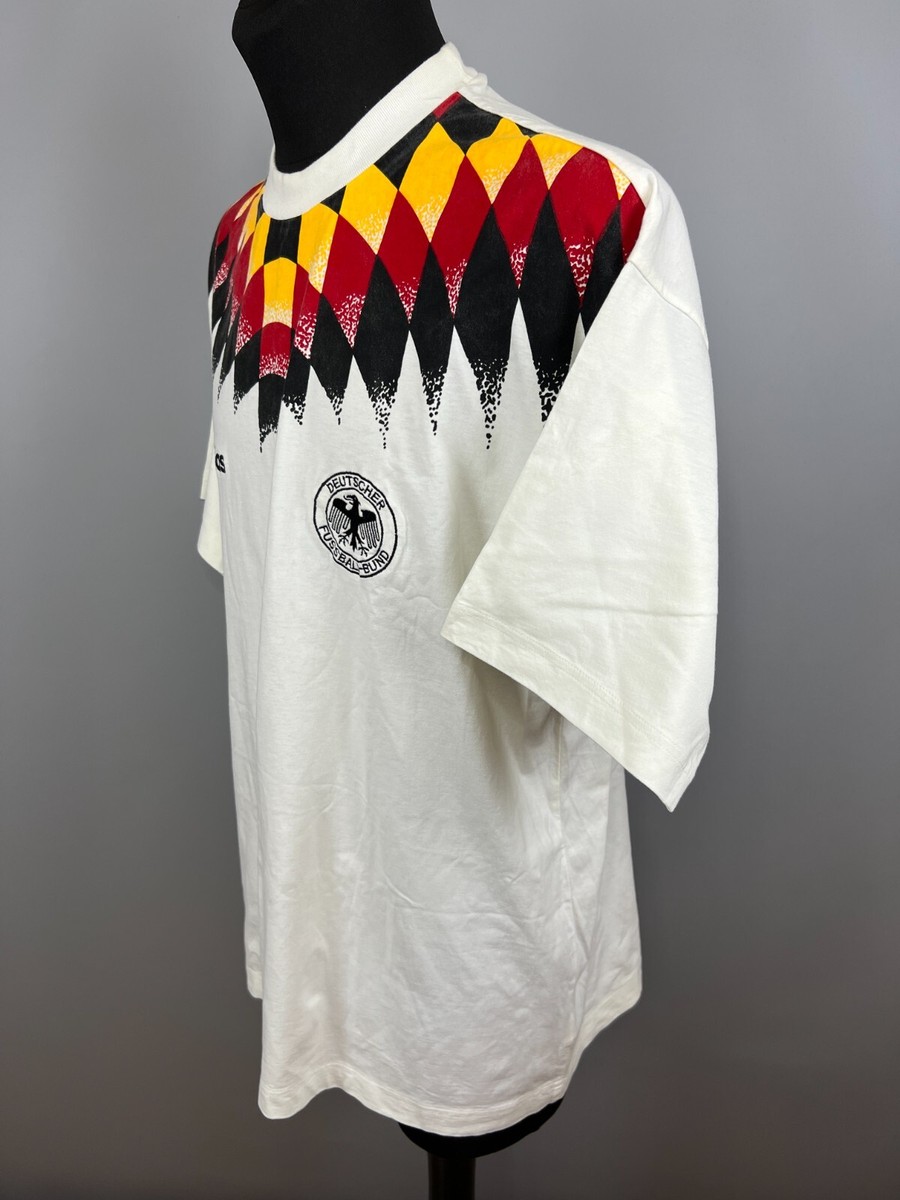 GERMANY 1994 1996 TRAINING SHIRT FOOTBALL SOCCER JERSEY ADIDAS
