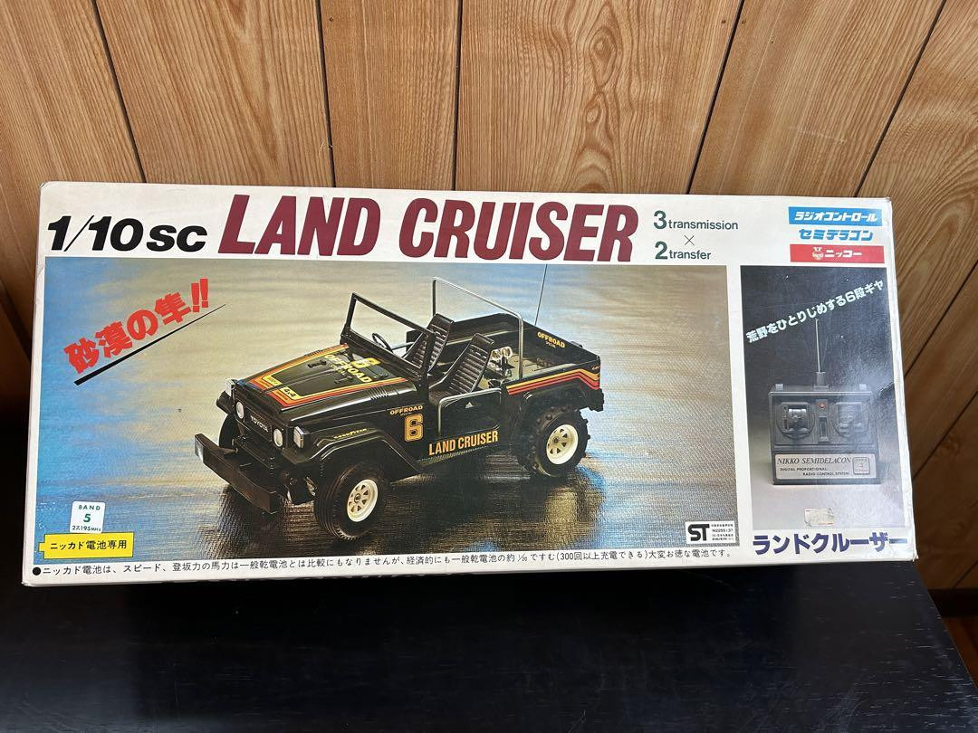 ニッコー セミデラコン 1/10SC LAND CRUISER 美品 【公式通販】