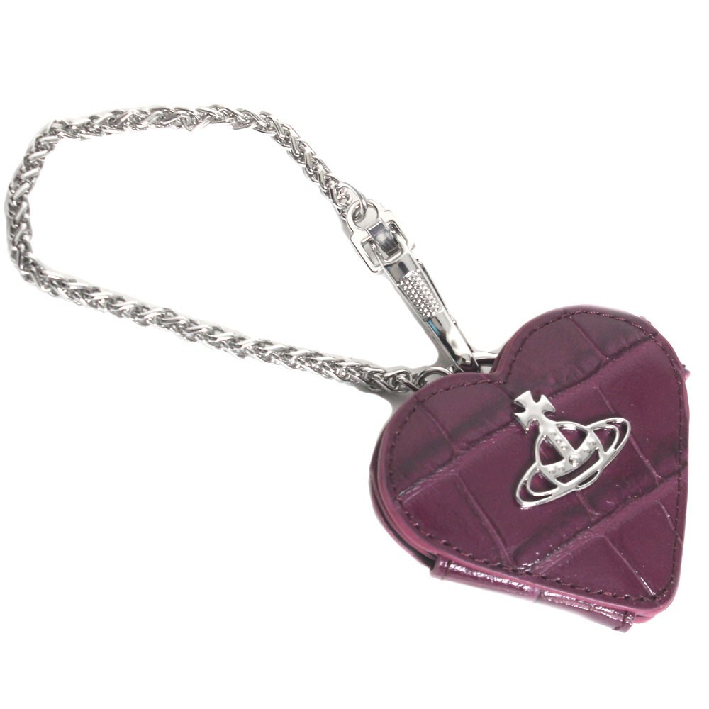 Vivienne Westwood key holder heart key ring mirror charm NEW | eBay