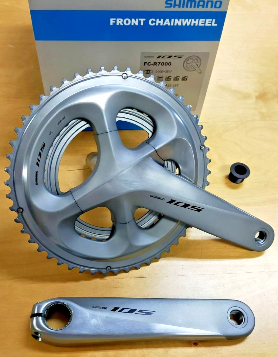 SHIMANO(シマノ) 中古 シマノ 105 FC-R7000 52-36T 170mm クランク