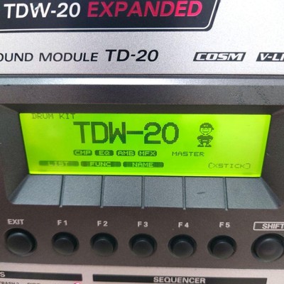 Roland TD-20 TDW-20 音源 モジュール ① Roland TD-20 V-Drums Sound