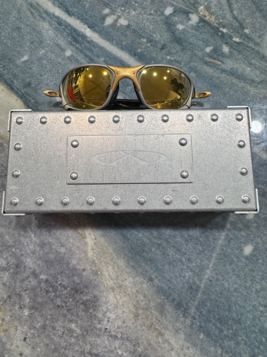 Oakley X-METAL XX Juliet 24K Ilidium Gold Sunglasses serial number
