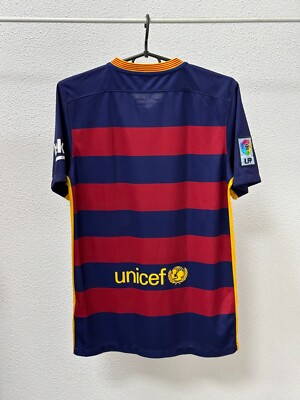 Fc Barcelona 2015/2016 Home Jersey Nike Shirt Size S | eBay