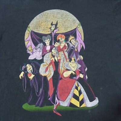 Rare Vintage Disney Shirt Villains Bad Girls Nightmare 3XL Disney