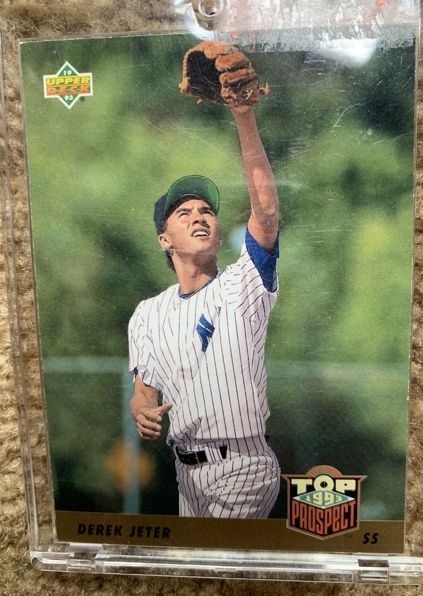 1993 Upper Deck Derek Jeter Top Prospects Rookie New York Yankees