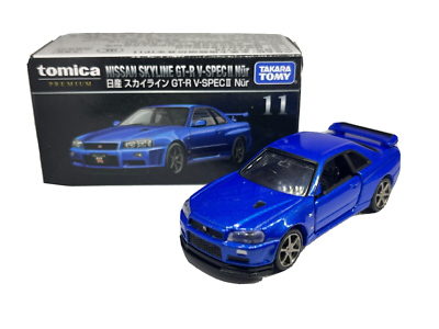 Tomica Premium Series TP#11 Nissan Skyline GT-R V-SPEC II Nur