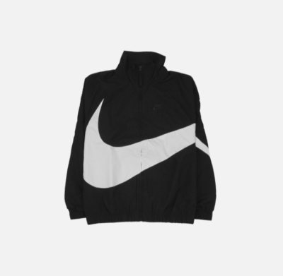 Nike NSW Big Swoosh Woven Jacket Black AR3133-010 Asian Sizing | eBay