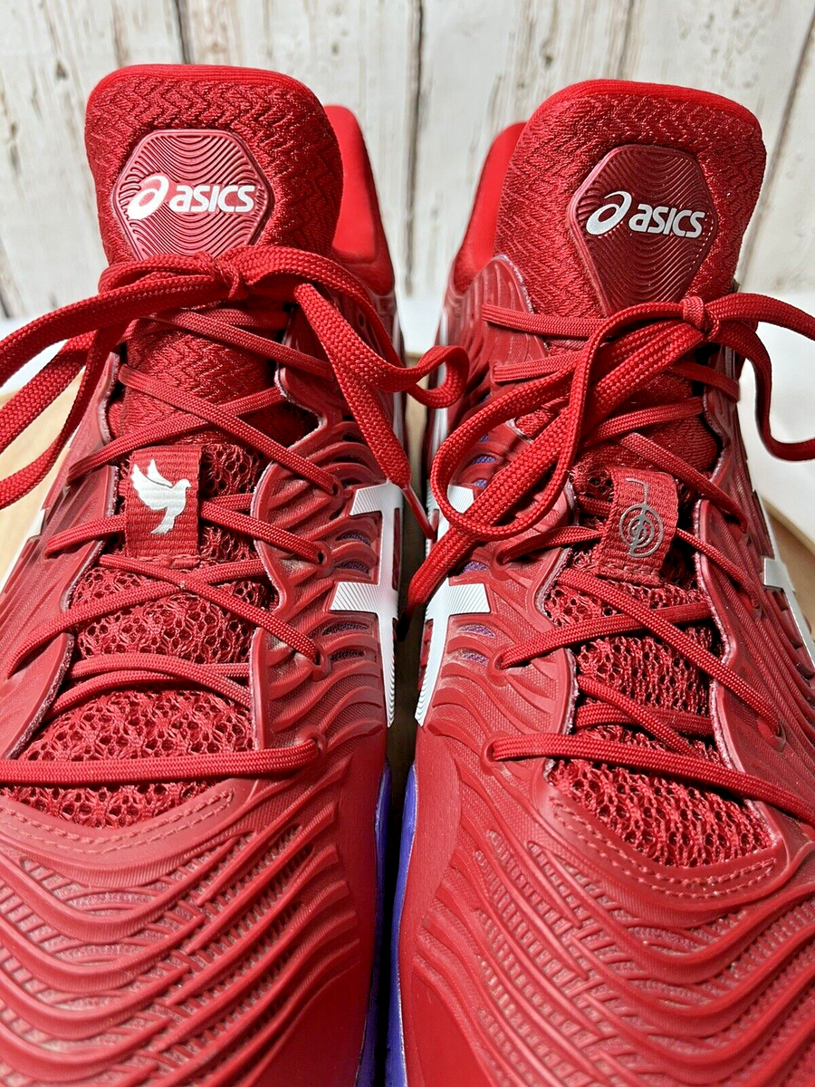 Asics Court FF mens Novak Djokovic Athletic Tennis Shoes size 14