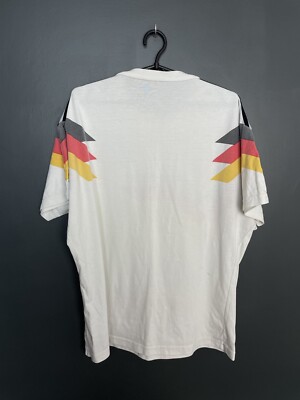 GERMANY NATIONAL TEAM 1988/1990 TRAINING FOOTBALL SHIRT ADIDAS