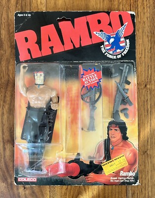 Rambo アクションフィギュア 1985/86 COLECO社 ランボー RAMBO: The