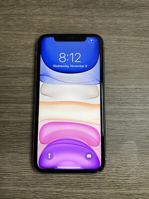 Apple iPhone 11 - 64GB - Purple (Unlocked) A2111 (CDMA + GSM) | eBay
