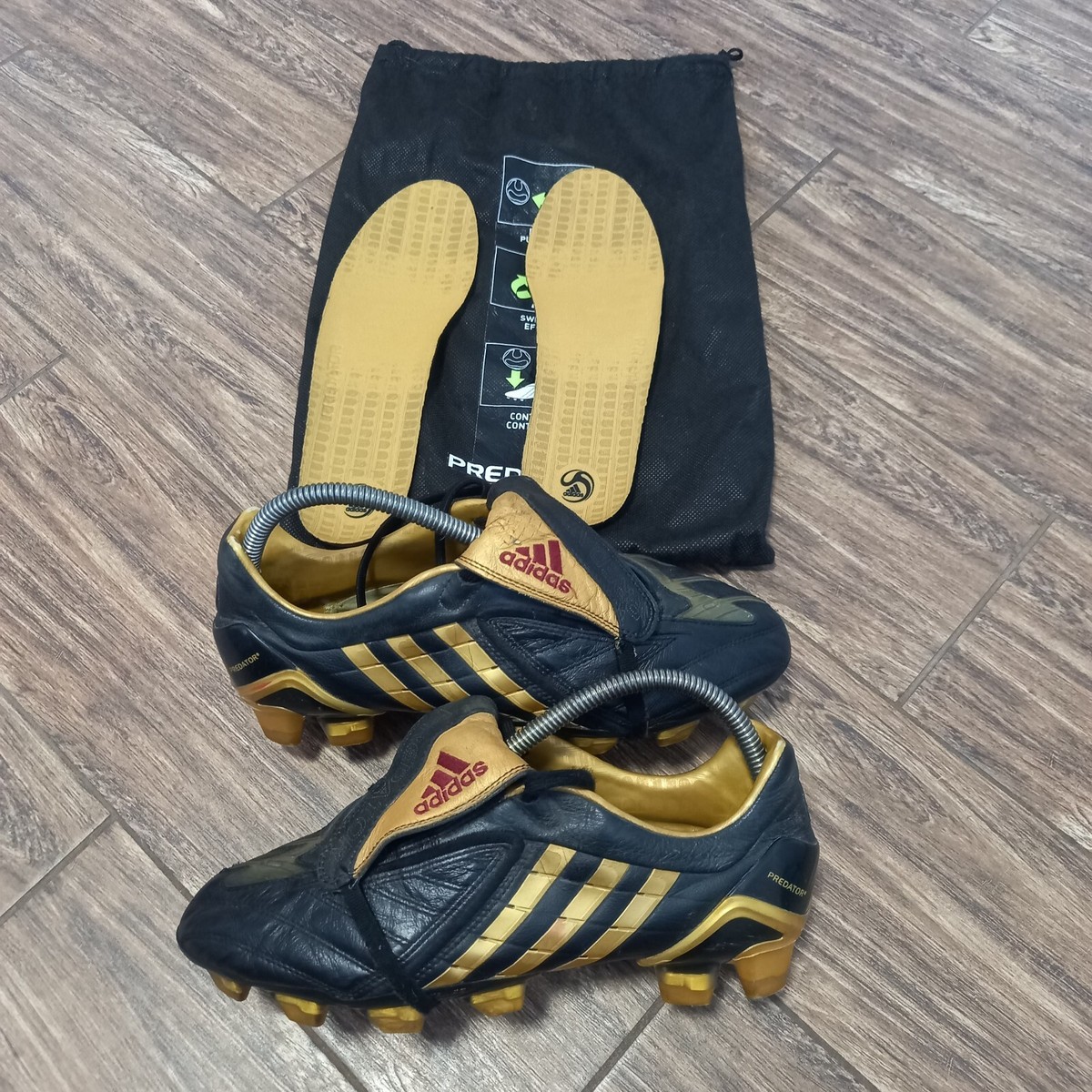 adidas predator powerswerve trx fg football boots size us 8,5 | eBay