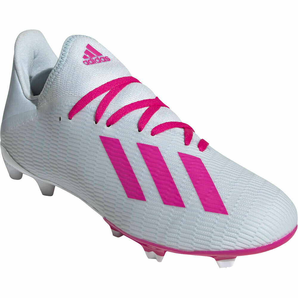 Adidas X 19.3 FG/AG Men's Soccer Cleats White/Pink FV3470 | eBay