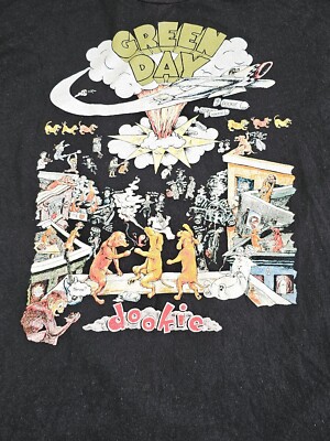 Green Day Dookie Tour T Shirt 2XL | eBay