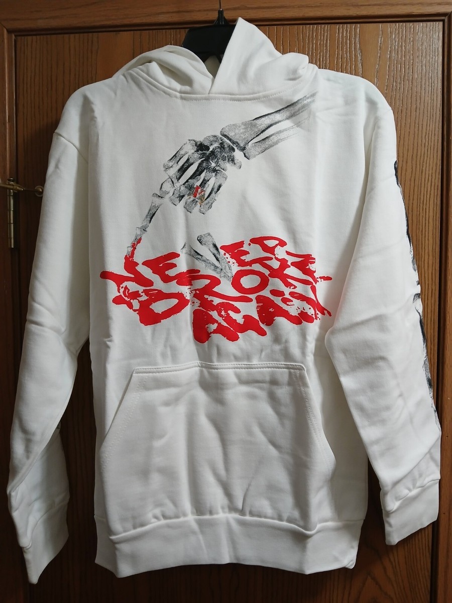 New Vlone x NBA Youngboy Bones Hoodie Never Broke Again Size Small