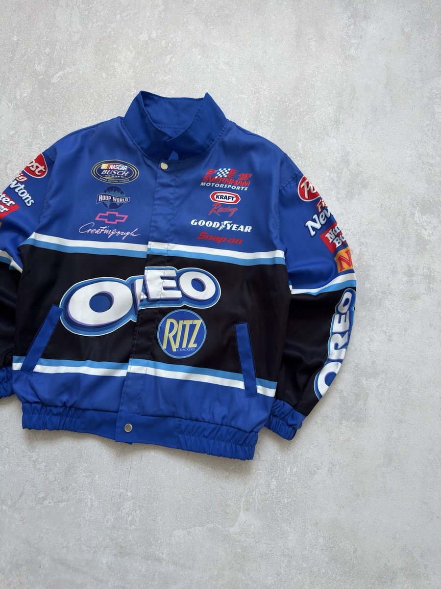 Oreo Chevrolet NASCAR Racing Light Jacket Formula 1 Y2K | eBay