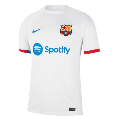 NIKE FC BARCELONA 2023/24 STADIUM AWAY MEN'S DRI-FIT SOCCER JERSEY