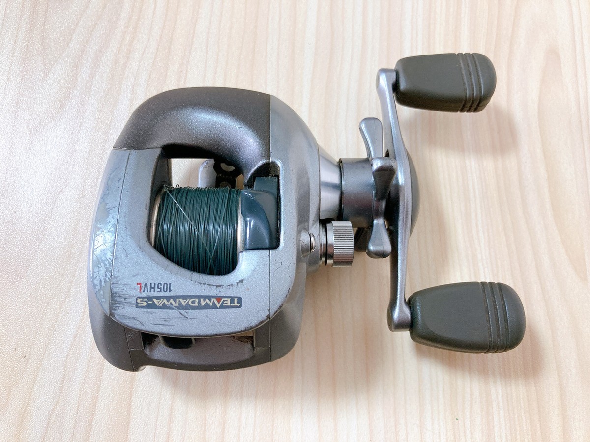 Daiwa Baitcasting Reel Left TEAM Daiwa-S 105HVL Made In Japan #BH
