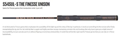 Xesta Rod Spinning Black Star Extra Tuned S54 SUL-S Finesse Unison
