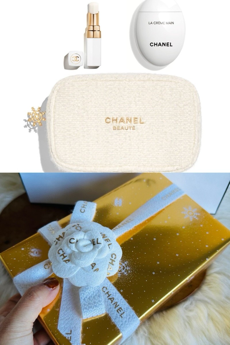 NIB Chanel Gift Set 2024 Moisture To Go Hand Cream Lip Balm