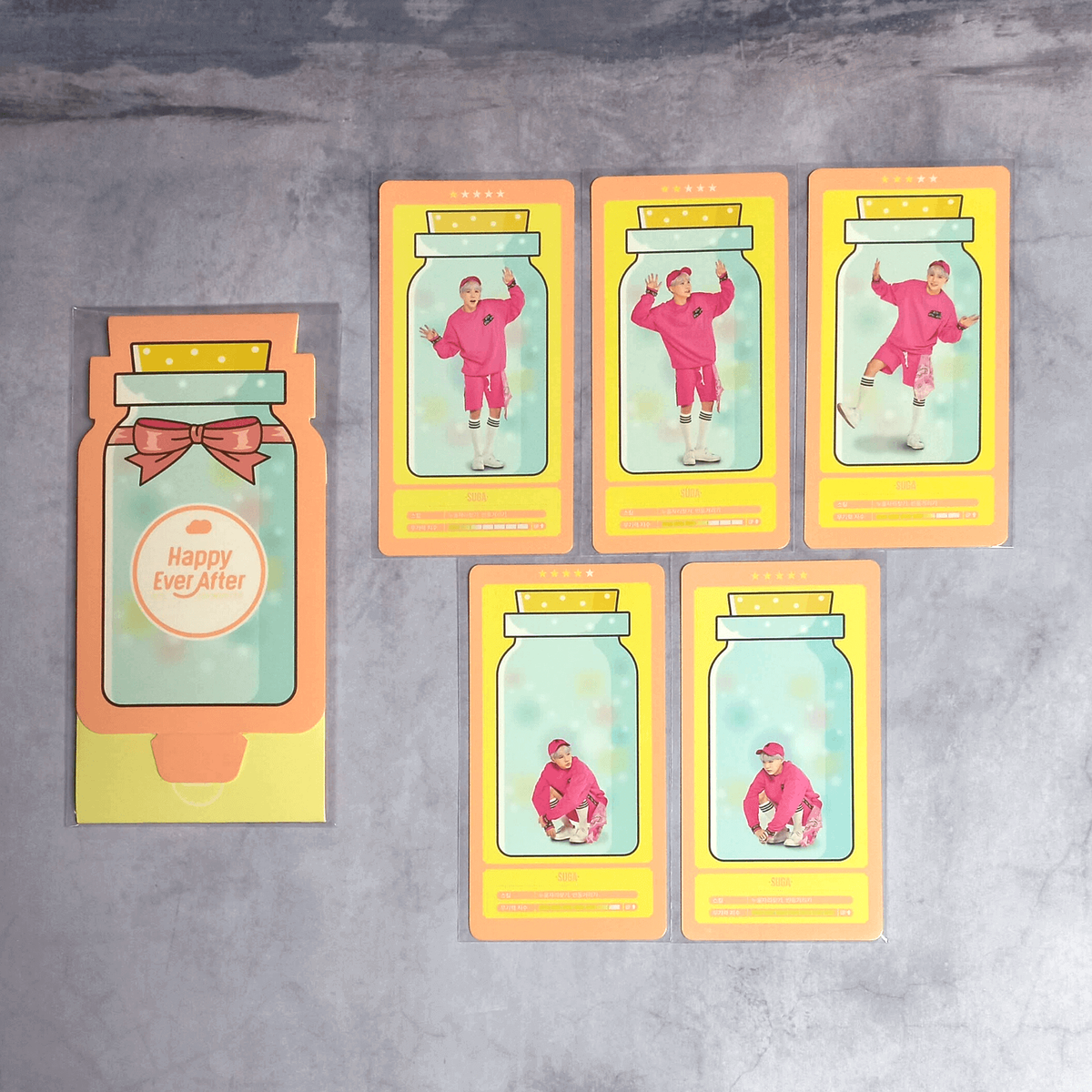 BTS 2018 4th Muster Happy Ever After Official Cloud Photo Card