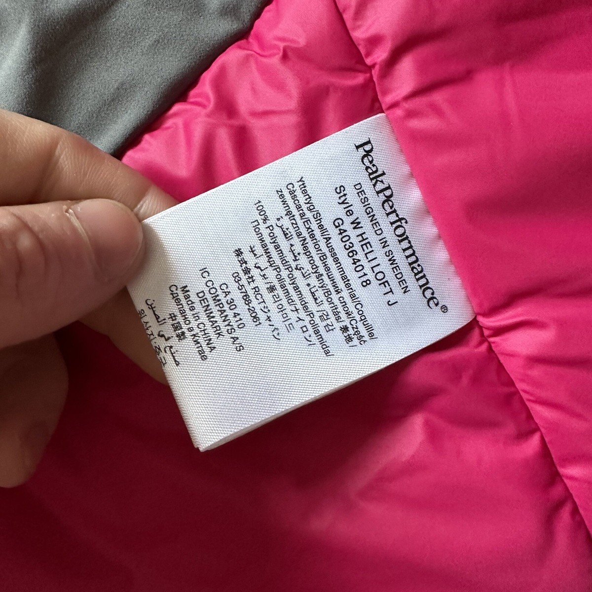 PEAK PERFORMANCE W HELI LOFT JACKET Gore-Tex Ski Jacket Recco Size