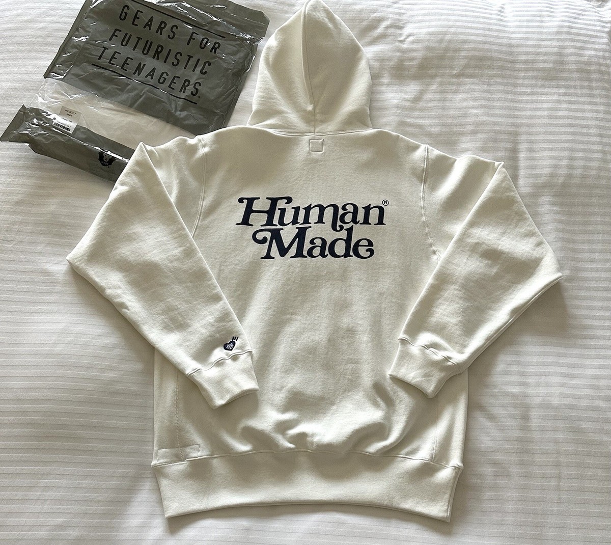 Human Made x Girls Don't Cry Hoodie White Size XL | eBay