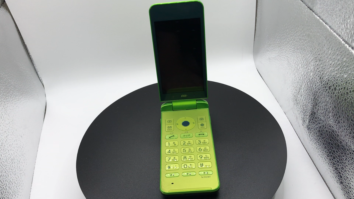 Kyocera Gratina 4G KYF31 Android Flip Phone Green Used sim free | eBay